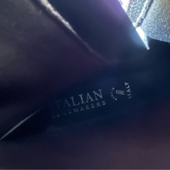 Italian ShoeMakers Gilda Women's Tall Black and Brown Boot Size 6.5 SKU#11-2346 - Picture 7 of 8